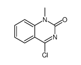 4-氯-1-甲基-2(1h)-喹唑啉酮结构式