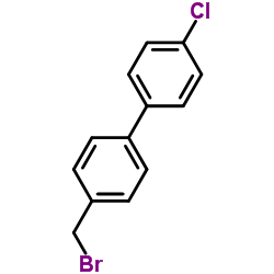 4-(Bromomethyl)-4'-chloro-1,1'-biphenyl structure