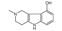 1H-Pyrido[4,3-b]indol-9-ol,2,3,4,5-tetrahydro-2-methyl-(8CI)结构式