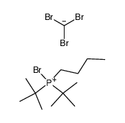 butyl-di-t-butylbromophosphonium tribromomethanid结构式