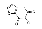 1,3-Butanedione, 2-chloro-1-(2-furanyl)- (9CI)结构式