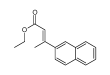 (E)-ethyl 3-(naphthalen-2-yl)but-2-enoate Structure