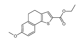 ethyl 7-methoxy-4,5-dihydronaphtho[1,2-b]thiophene-2-carboxylate结构式