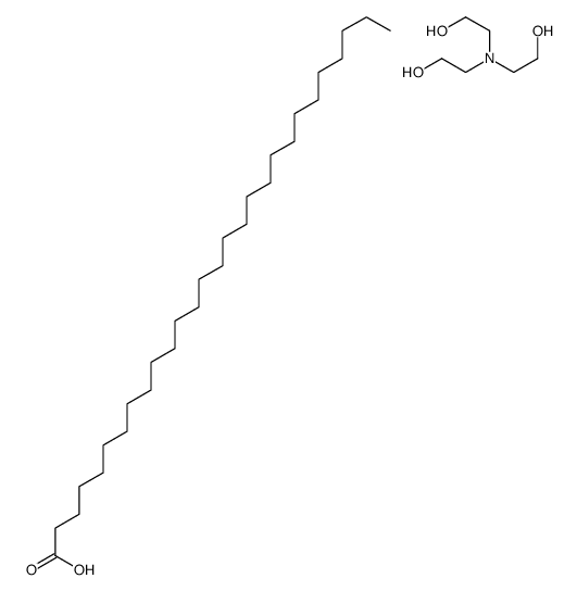 octacosanoic acid, compound with 2,2',2''-nitrilotriethanol (1:1)结构式