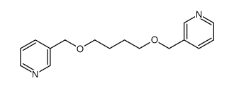 3-[4-(pyridin-3-ylmethoxy)butoxymethyl]pyridine Structure