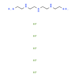 N-(2-aminoethyl)-N'-[2-[(2-aminoethyl)amino]ethyl]ethylenediamine pentahydrofluoride结构式