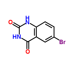 6-溴喹唑啉-2,4-二星空app结构式