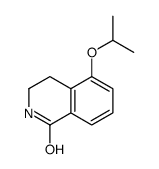 5-异丙氧基-3,4-二氢异喹啉-1(2H)-酮结构式