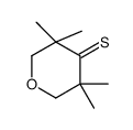 3,3,5,5-tetramethyloxane-4-thione结构式