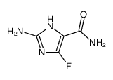 1H-Imidazole-4-carboxamide,2-amino-5-fluoro-(9CI) structure