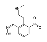 N-[[2-[2-(methylamino)ethyl]-3-nitrophenyl]methylidene]hydroxylamine Structure