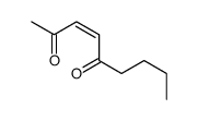 non-3-ene-2,5-dione Structure