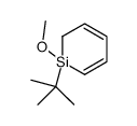 1-tert-butyl-1-methoxy-2H-siline Structure