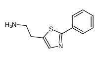 2-(2-Phenyl-thiazol-5-yl)-ethylamine Structure