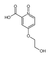 Picolinic acid, 4-(2-hydroxyethoxy)-, 1-oxide (7CI) Structure