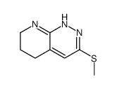 3-methylsulfanyl-5,6,7,8-tetrahydropyrido[2,3-c]pyridazine Structure