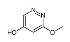 4-Pyridazinol, 6-methoxy Structure