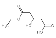 (S)-3-羟基戊二酸乙酯结构式