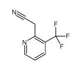 2-(3-(trifluoromethyl)pyridin-2-yl)acetonitrile结构式