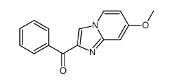 (7-methoxyimidazo[1,2-a]pyridin-2-yl)(phenyl)methanone Structure