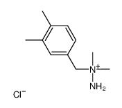 amino-[(3,4-dimethylphenyl)methyl]-dimethylazanium,chloride Structure