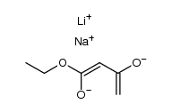 Acetessigsaeure-ethylester Structure