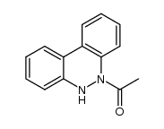 5-acetyl-5,6-dihydro-benzo[c]cinnoline结构式