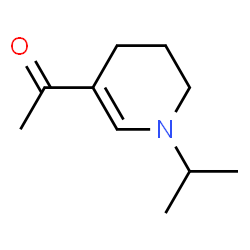 Ethanone, 1-[1,4,5,6-tetrahydro-1-(1-methylethyl)-3-pyridinyl]- (9CI) structure