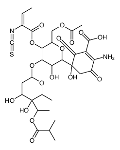 O-demethylpaulomycin B Structure