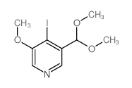 3-(Dimethoxymethyl)-4-iodo-5-methoxypyridine picture