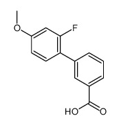 2’-氟-4’-甲氧基联苯-3-羧酸结构式