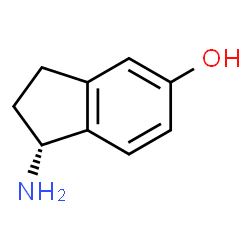 (1R)-1-AMINOINDAN-5-OL Structure