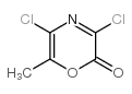 3,5-Dichloro-6-Methyl-2H-1,4-Oxazin-2-One Structure