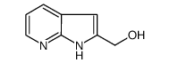 1H-Pyrrolo[2,3-b]pyridine-2-methanol Structure