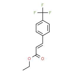 ETHYL 4-(TRIFLUOROMETHYL)CINNAMATE structure