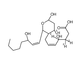 Thromboxane B2-d4 Structure