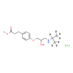 Esmolol-d7 (hydrochloride) structure