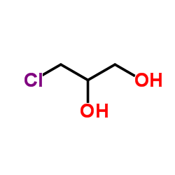 3-Chloro-1,2-(13C3)propanediol结构式