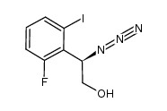 (R)-2-azido-2-(2-fluoro-6-iodophenyl)ethanol Structure