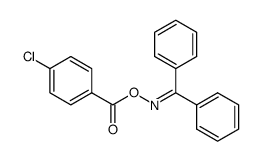 Benzophenon-O-(p-chlorbenzoyl)-oxim结构式