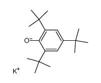 potassium 2,4,6-tri(tert-butyl)phenolate Structure