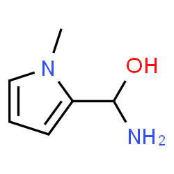 1H-Pyrrole-2-methanol,alpha-amino-1-methyl-(9CI) Structure