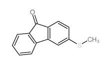 9H-Fluoren-9-one,3-(methylthio)-结构式