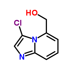 (3-Chloroimidazo[1,2-a]pyridin-5-yl)methanol Structure