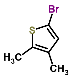 5-Bromo-2,3-dimethylthiophene structure