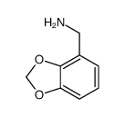 BENZO[D][1,3]DIOXOL-4-YLMETHANAMINE Structure