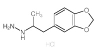 Hydrazine,[2-(1,3-benzodioxol-5-yl)-1-methylethyl]-, hydrochloride (1:1) picture