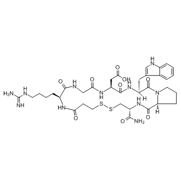 Eptifibatide acetate salt Structure