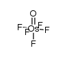 osmium pentafluoride oxide Structure