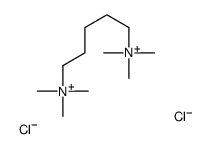 trimethyl-[5-(trimethylazaniumyl)pentyl]azanium,dichloride结构式